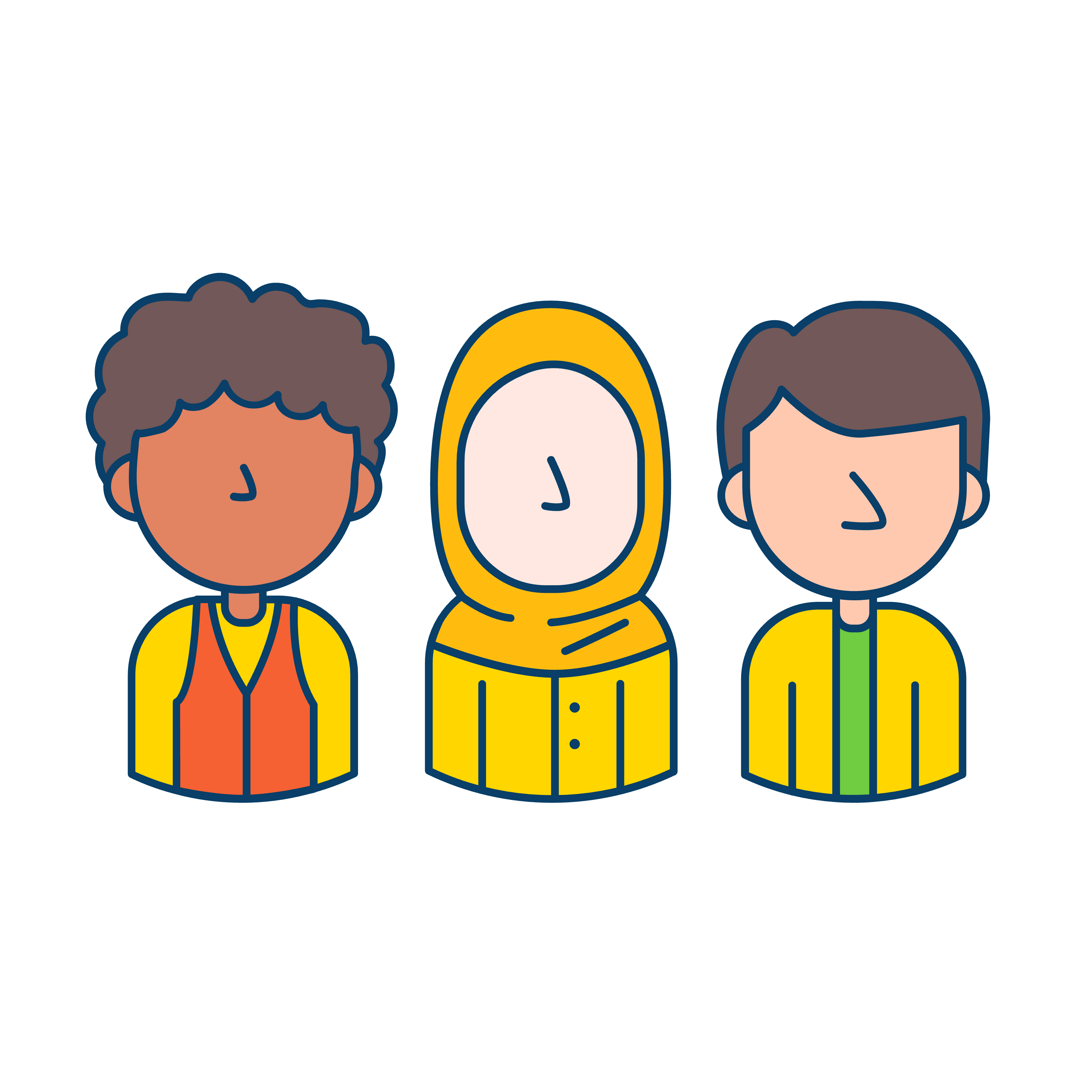 Community members illustration